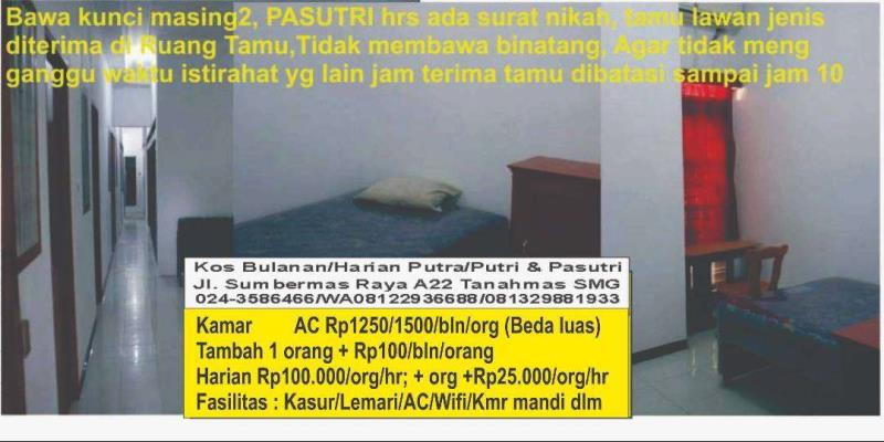 Foto Kost di Panggung Kidul, Semarang Utara, Id 3300