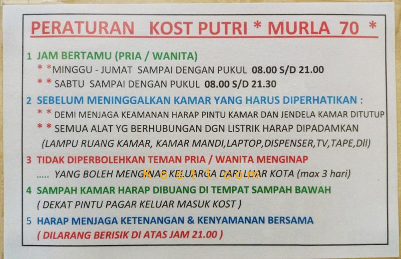 Foto Kost Muararajeun Lama 2 , Kost Id 4243